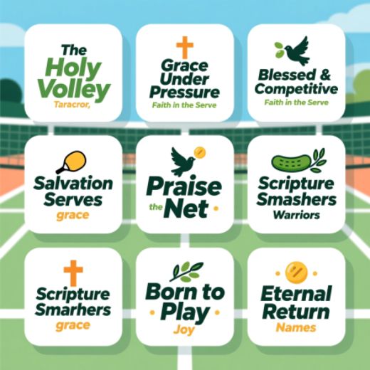 Christian Pickleball Team Names