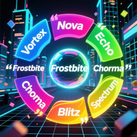 Cool Colour Team Names