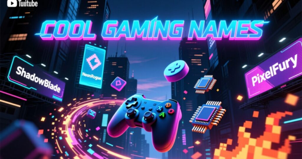 Cool Gaming Names for YouTube
