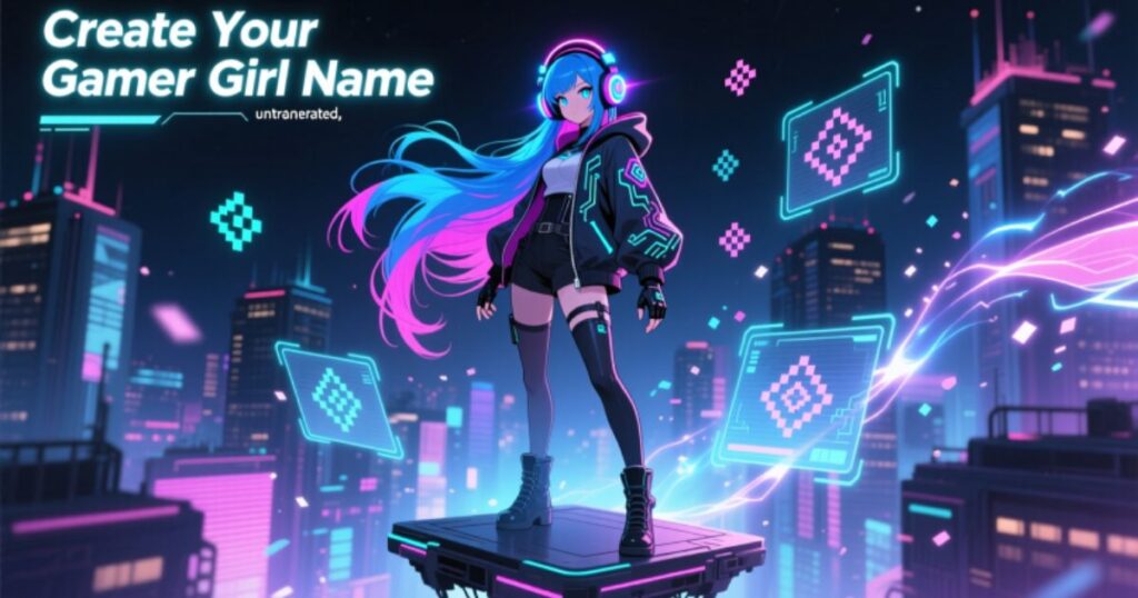 Create Your Gamer Girl Name