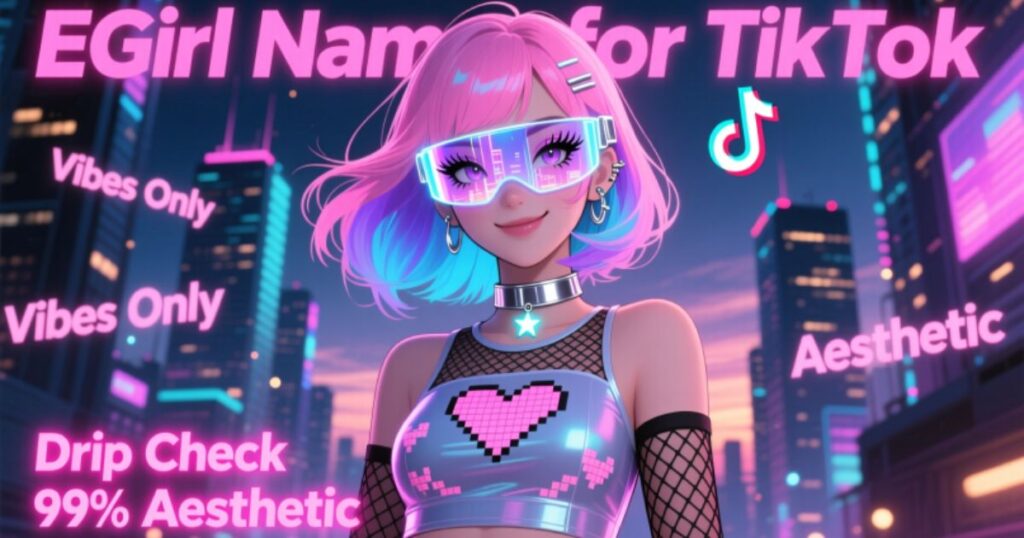 EGirl Names for Tiktok