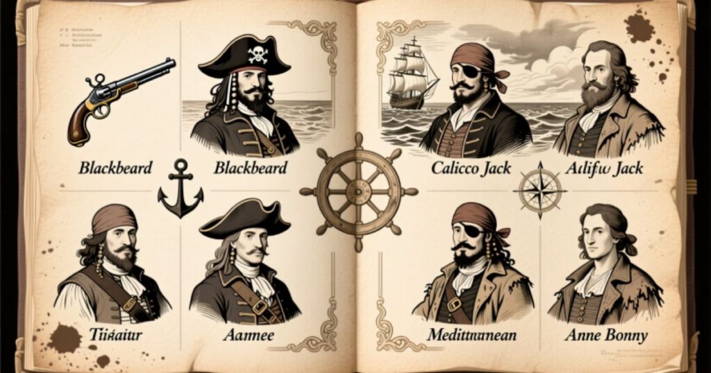 Famous Pirate Names from History