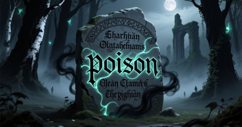 Fantasy Names That Mean Poison