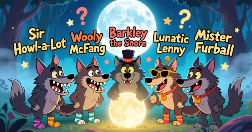 Funny Werewolf Names