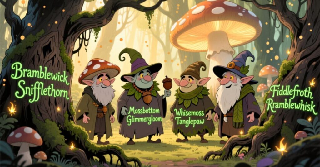 Funny and Quirky Druid Names