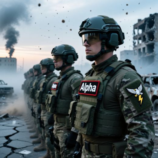 Military Team Names Alpha