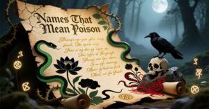 Names That Mean Poison