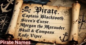 Pirate Names