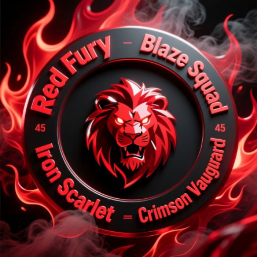 Red Colour Team Names