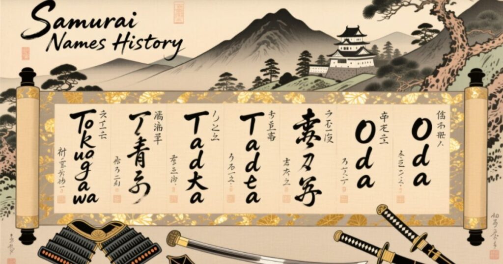 Samurai Names History