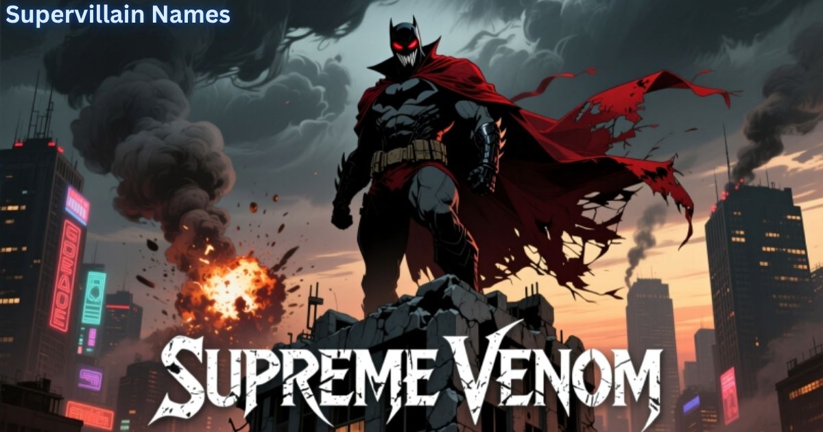 Supervillain Names