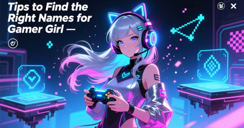 Tips to Find the Right Names for Gamer Girl