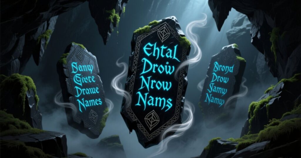 Unique Drow Names