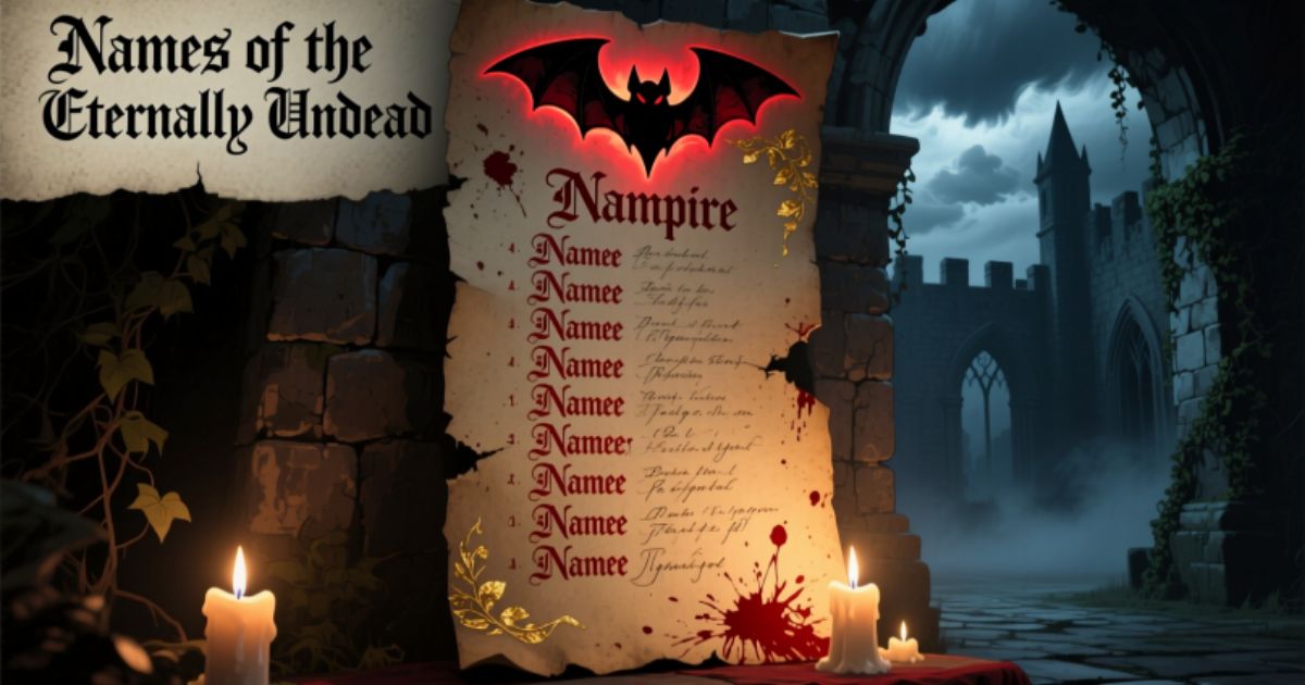 Vampire Names