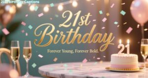 21st Birthday Captions