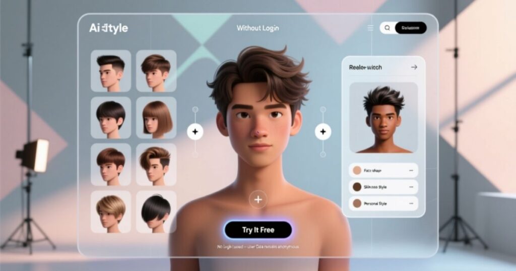AI Hairstyle Online Free Without Login