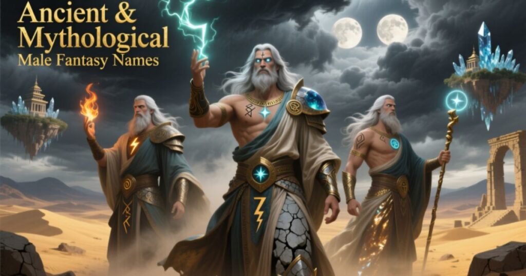 Ancient and Mythological Male Fantasy Names