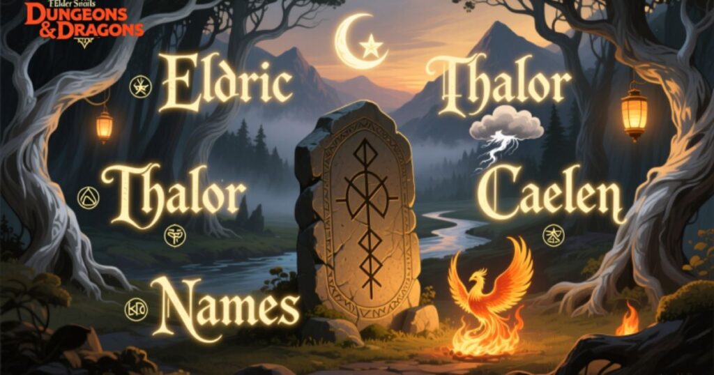 Boy fantasy names with meaning