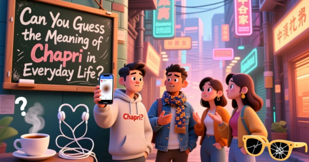 Can You Guess the Meaning of Chapri in Everyday Life