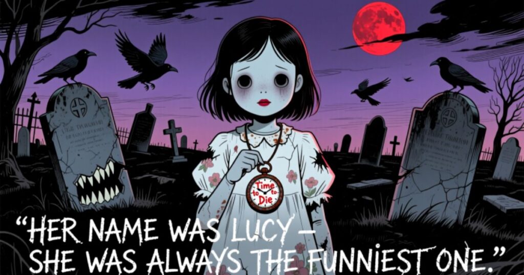 Dark humor names girl