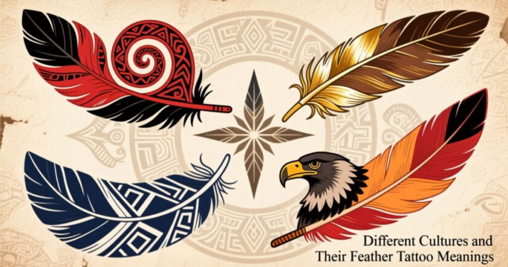 Different Cultures and Their Feather Tattoo Meanings