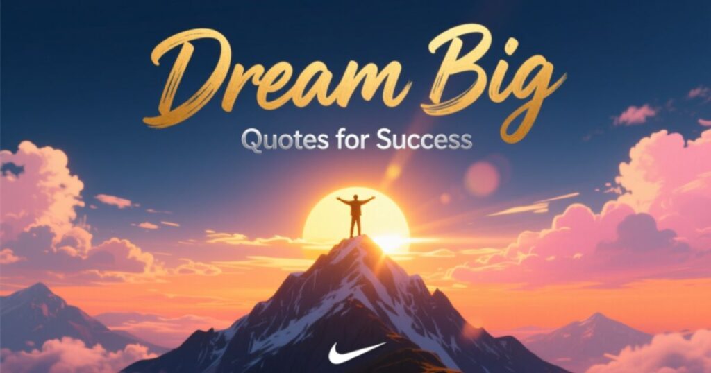 Dream Big Quotes for Success