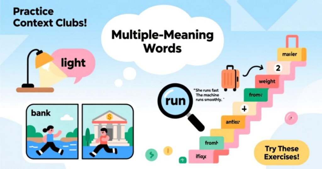 Exercises to Improve Your Understanding of Multiple-Meaning Words