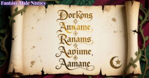 Fantasy Male Names