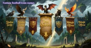 Fantasy football team names
