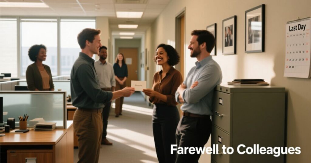 Farewell to Colleagues
