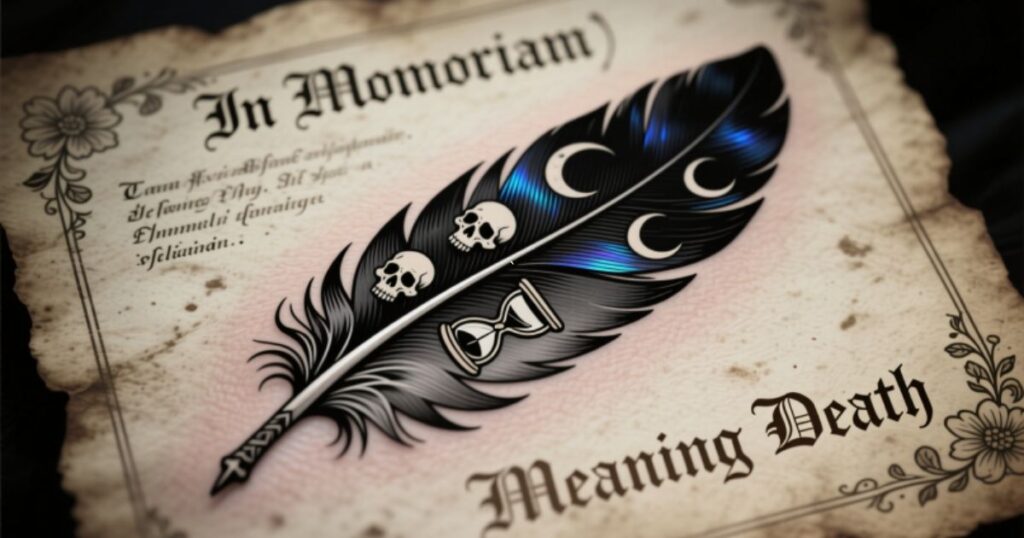 Feather Tattoo Meaning Death