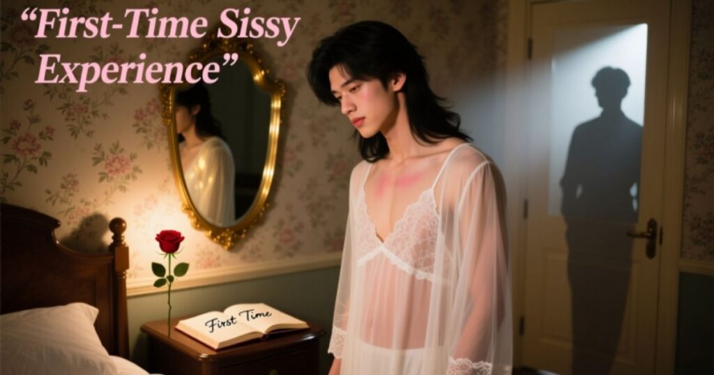 First-Time Sissy Experience Captions