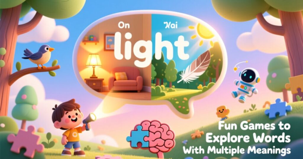 Fun Games to Explore Words With Multiple Meanings
