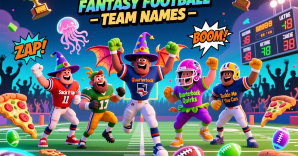 Funniest Fantasy Football Team Names