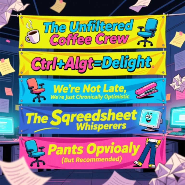 Funny Adult Team Names