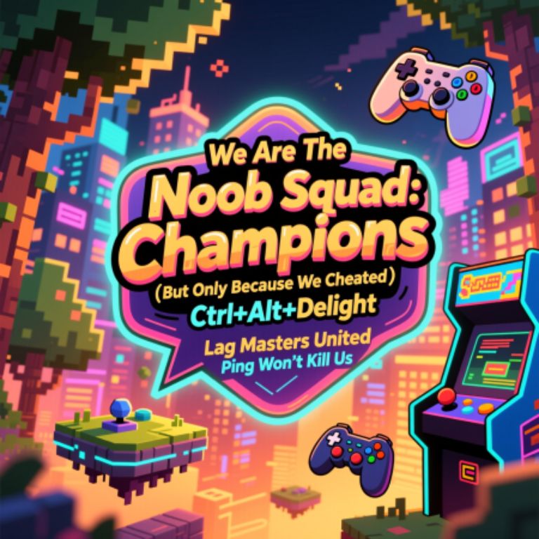 Funny Team Names for Games