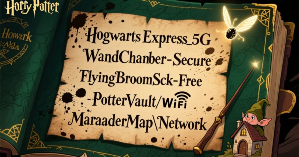 Harry Potter WiFi names