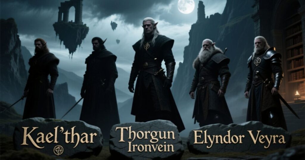 How Fantasy Male Names Influence Storytelling and Emotion