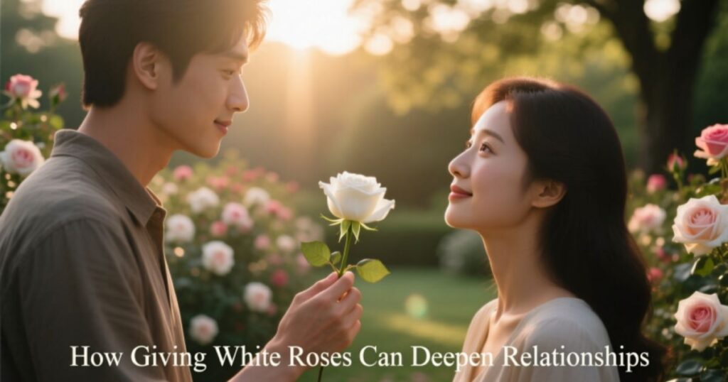 How Giving White Roses Can Deepen Relationships

