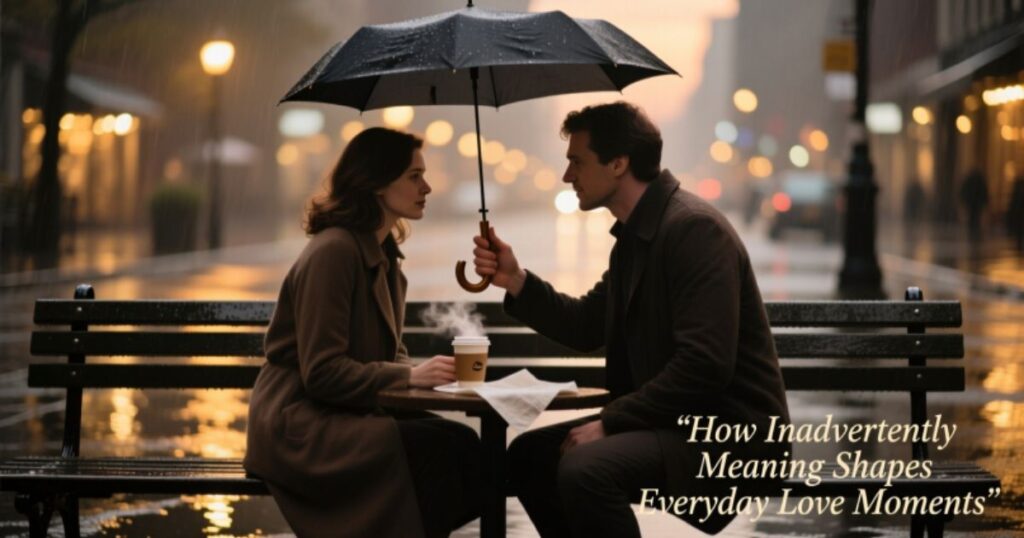 How Inadvertently Meaning Shapes Everyday Love Moments