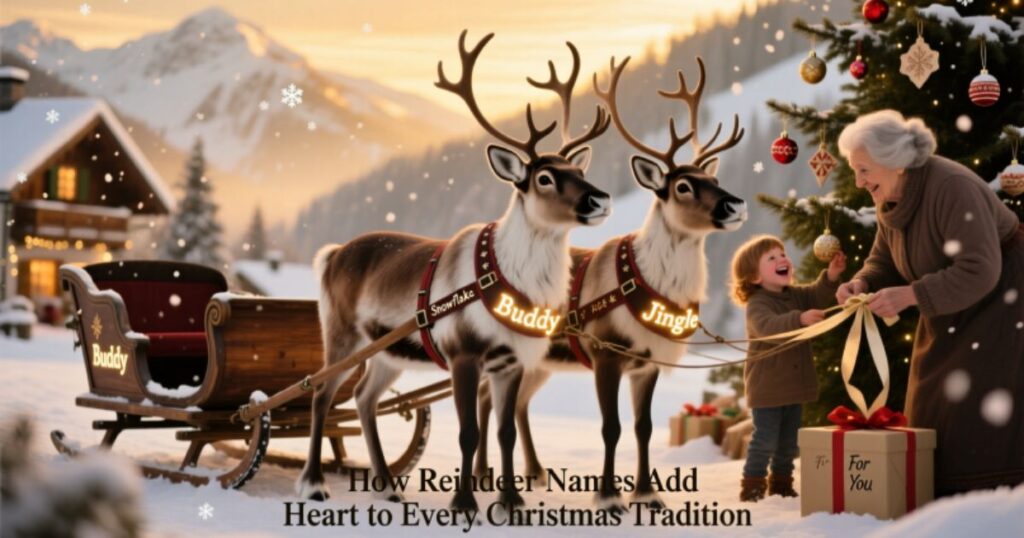 How Reindeer Names Add Heart to Every Christmas Tradition
