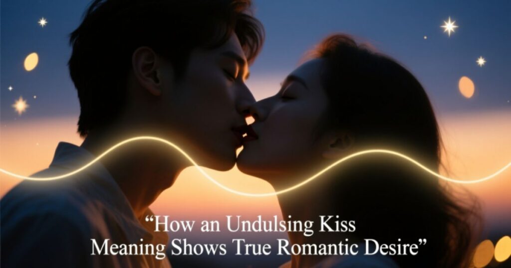How an Undulating Kiss Meaning Shows True Romantic Desire
