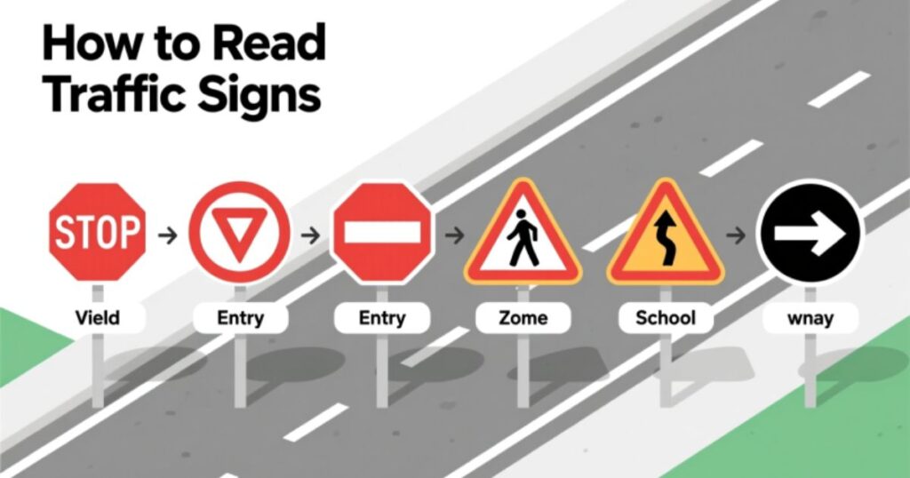 How to Read Traffic Signs