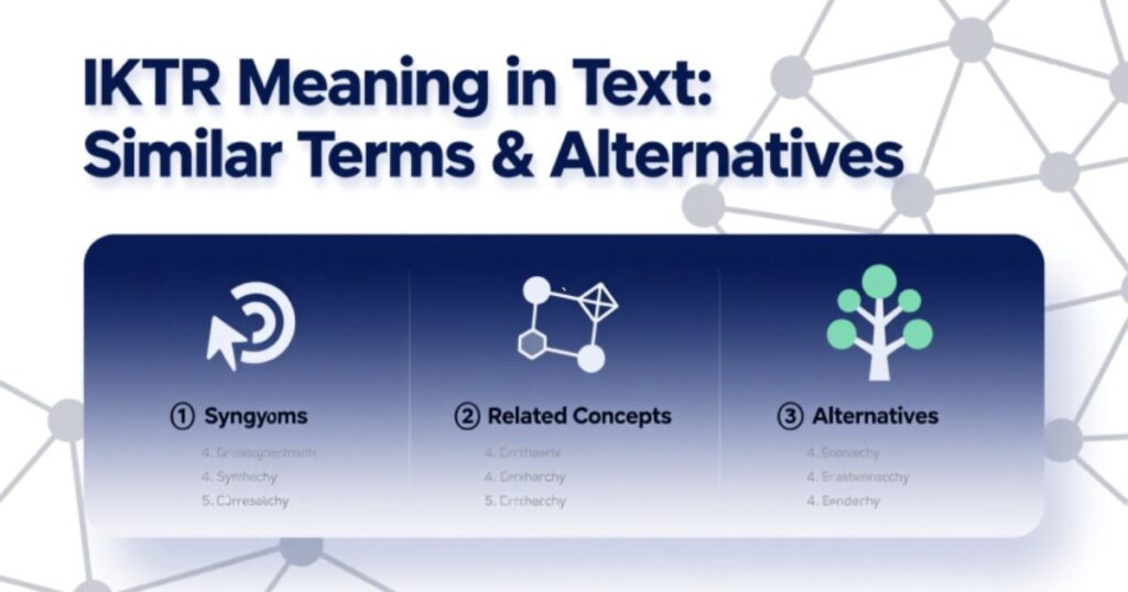 IKTR Meaning in Text: Similar Terms & Alternatives

