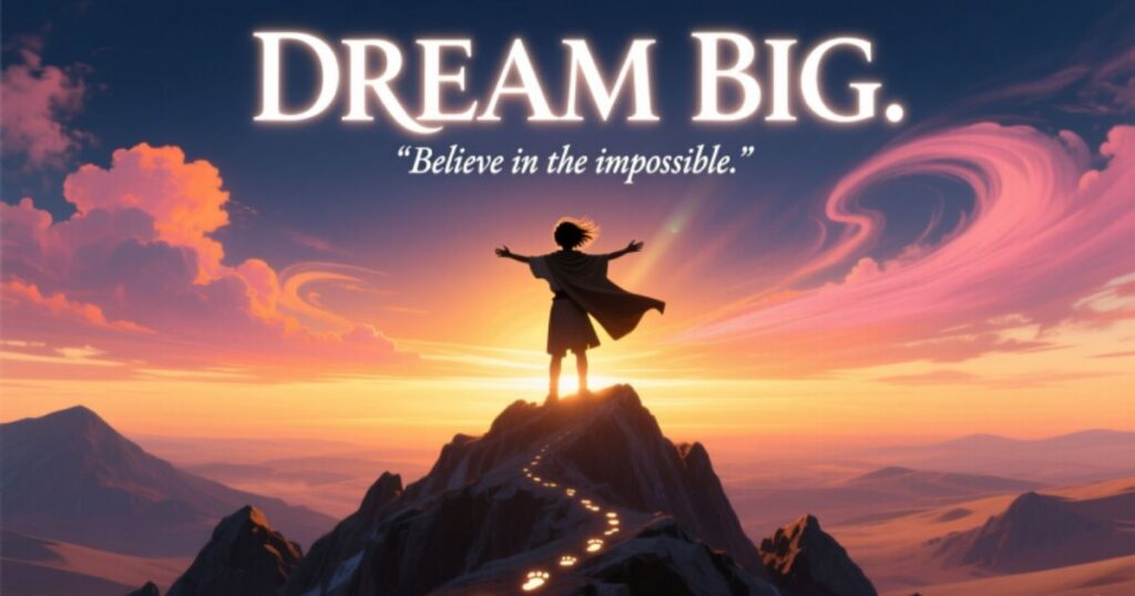Inspirational Dream Big Quotes