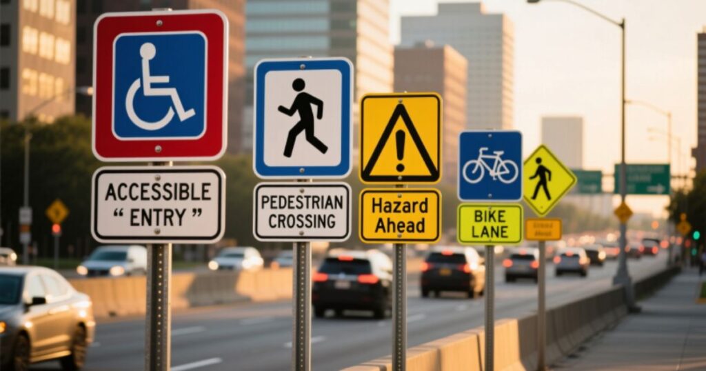 International Symbols on DMV Road Signs