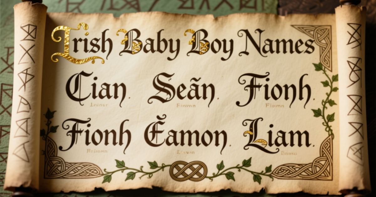 Irish Baby Boy Names