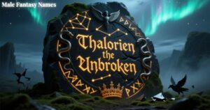 Male Fantasy Names