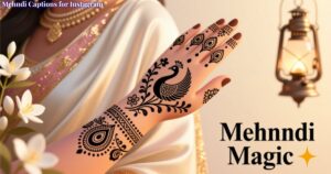 Mehndi Captions for Instagram