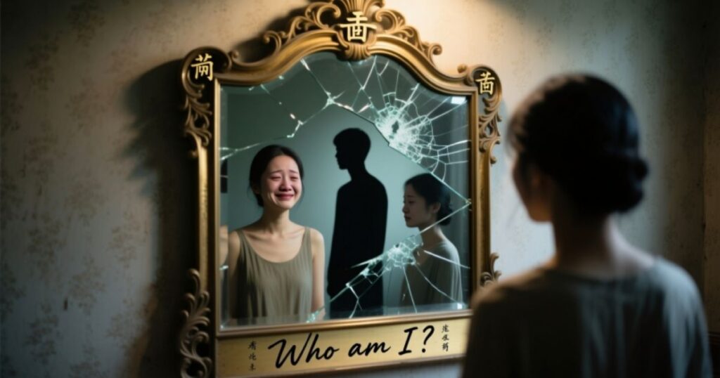 Mirror Play Captions for Self-Reflection